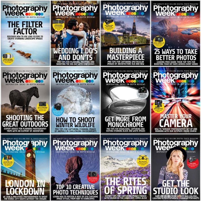 [电子书籍教程]摄影周-2021年全年期刊1-52合集 Photography Week-2021 Full Year Issues