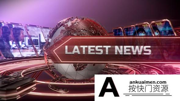 [DaVinci Resolve模板][教程发布]3d新闻联播开场达芬奇模板 News 3d Opener