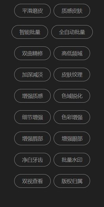 [PS扩展面板][插件发布]PS磨皮插件一键批量全自动人像精修质感修图至臻版DMX