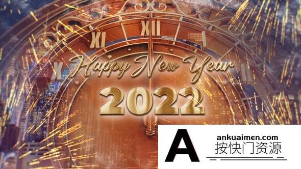 [DaVinci Resolve模板][教程发布]2022梦幻般的新年倒计时 DaVinci Resolve模板 New Year Countdown