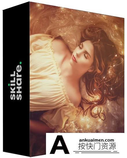 [人像摄影教程]创意人像摄影系列:永恒复古人像摄影布光构图教程-中英字幕