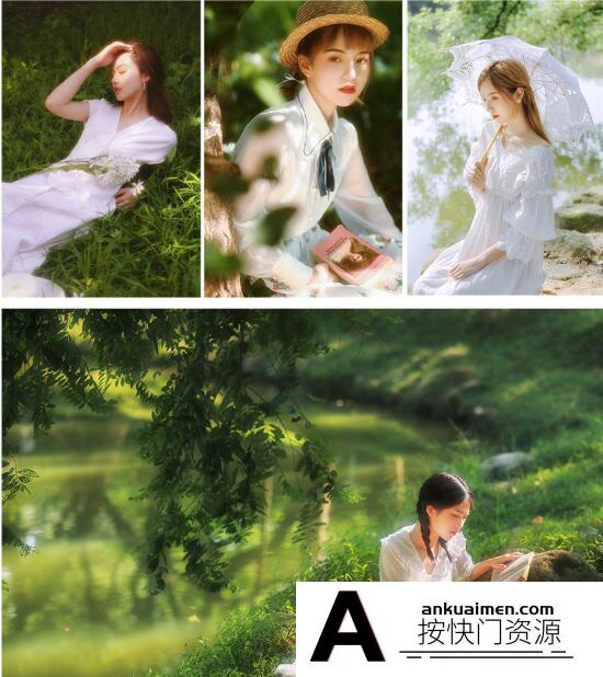 [人像摄影教程]摄影师半梦爱复古2020唯美人像摄影前后期网络班课程【完整+素材】