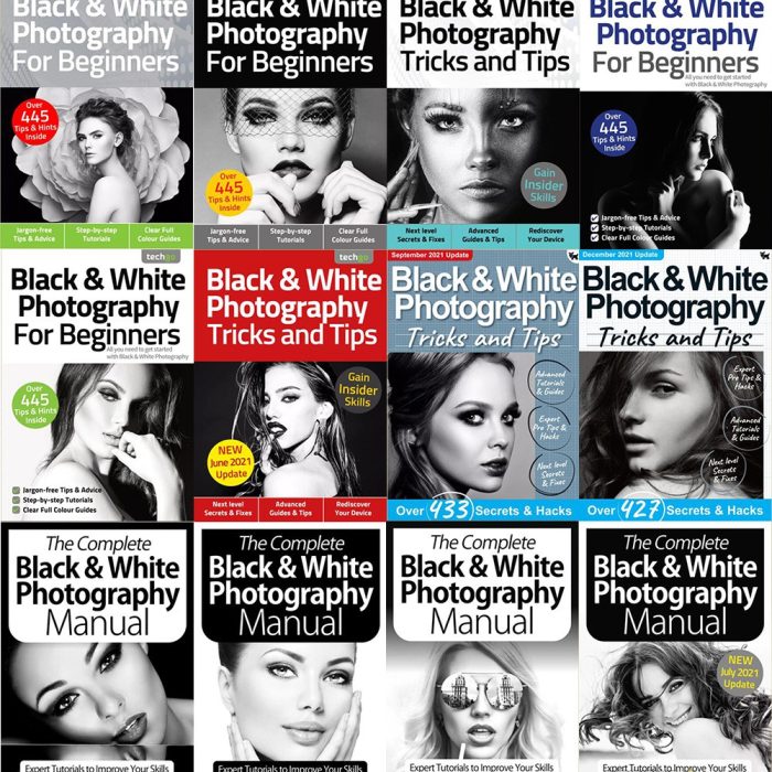 [电子书籍教程]黑白摄影完整手册,摄影和技巧,适合初学者 – 2021 年全年系列
