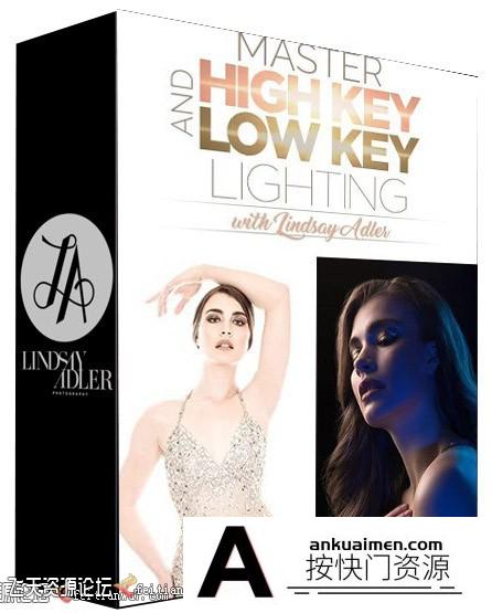 [人像摄影教程][教程发布]Lindsay Adler 掌握高光和弱光人像布光教程 Master High Key and Low