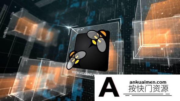 [DaVinci Resolve模板][教程发布]广播电视标志logo展示达芬奇模板 Broadcast TV Logo