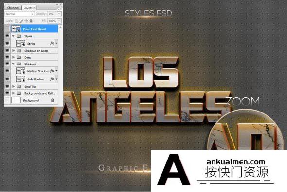 [3D样式][插件发布]高品质3D文本PS样式