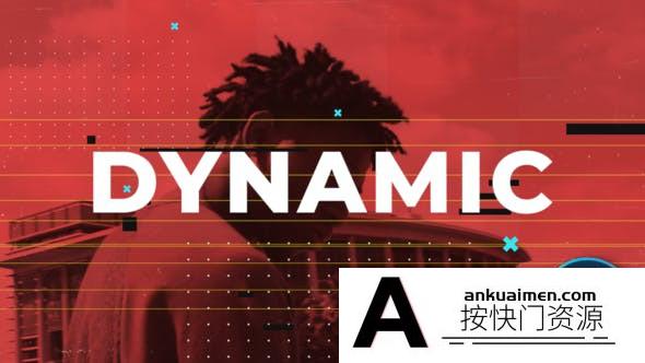 [DaVinci Resolve模板][教程发布]动态现代视频开场达芬奇模版,Dynamic Modern Intro