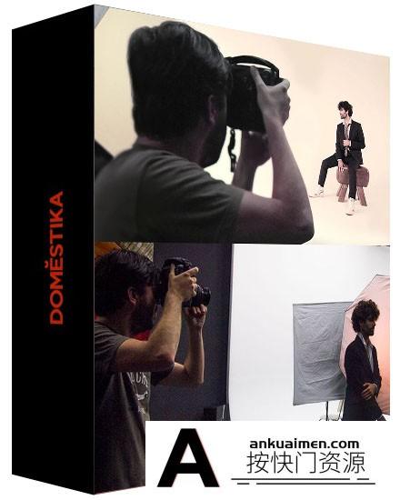 [人像摄影教程]著名摄影师Jorge Alvariñ杂志人像封面摄影前后期教程-中英字幕