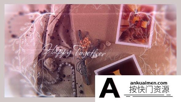 [DaVinci Resolve模板][教程发布]时尚优雅家庭照片展示达芬奇模板 Happy Together Photo Opener
