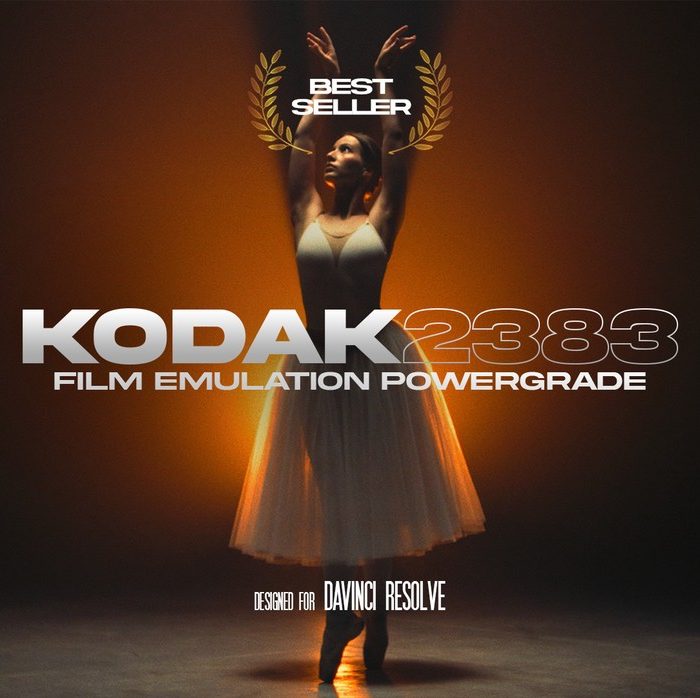 [DaVinci Resolve模板][教程发布]Kodak 2383 Cinematic PowerGrade柯达2383电影胶片模拟达芬奇调色节点