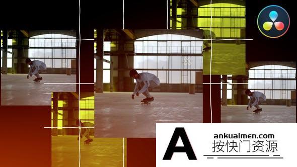 [DaVinci Resolve模板][教程发布]城市街拍旅行介绍视频展示达芬奇模板 Urban Intro