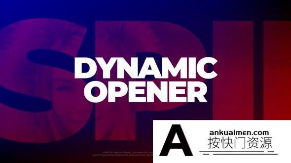 [DaVinci Resolve模板][教程发布]文字图片快闪动画片头达芬奇模板 Dynamic Opener