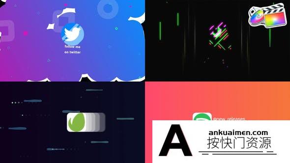 [DaVinci Resolve模板][教程发布]现代标志包展示达芬奇模板 Modern Logo Pack | DaVinci Resolve