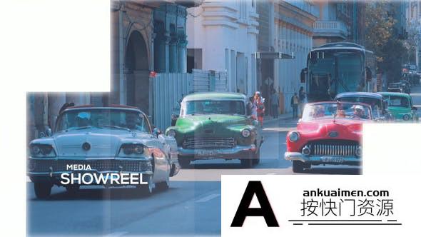 [DaVinci Resolve模板][教程发布]电视节目照片/视频幻灯片达芬奇模板 Media Showreel