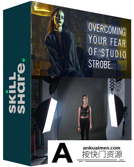 [人像摄影教程]人像摄影布光教程：克服你对工作室闪光灯的恐惧-中英字幕