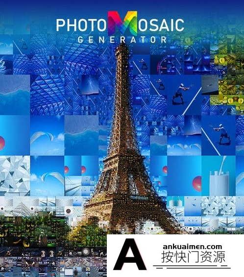 [PS扩展面板][插件发布]PhotoShop PhotoMosaic Generator图像马赛克生成器扩展面板汉化版
