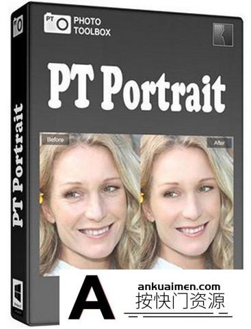 [PS磨皮插件][插件发布]快速人像磨皮瘦脸PS插件PT Portrait 5.1.1中文版-支持PS2023插件版
