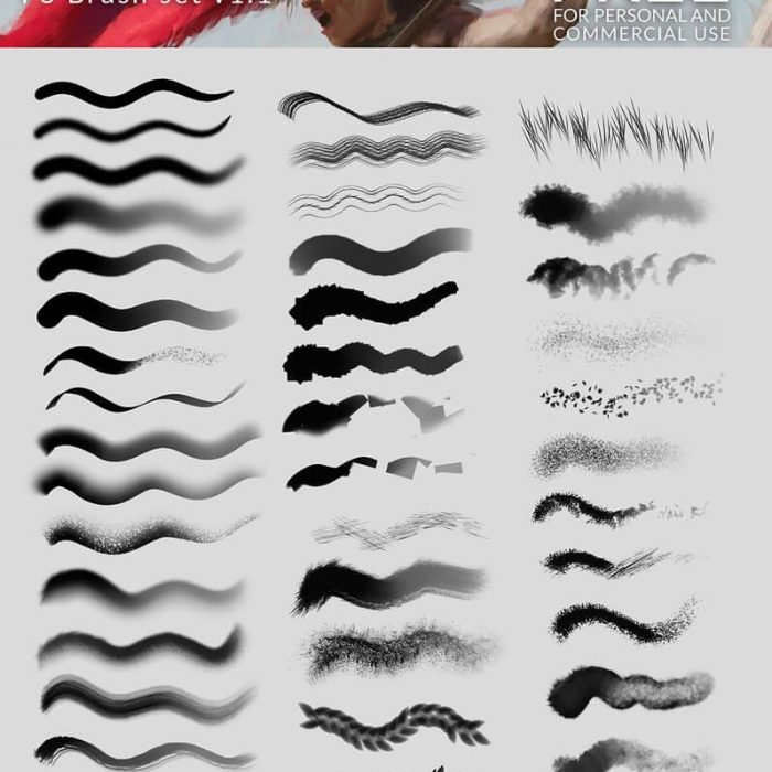 [CG绘画笔刷][插件发布]CG插画创作PS笔刷