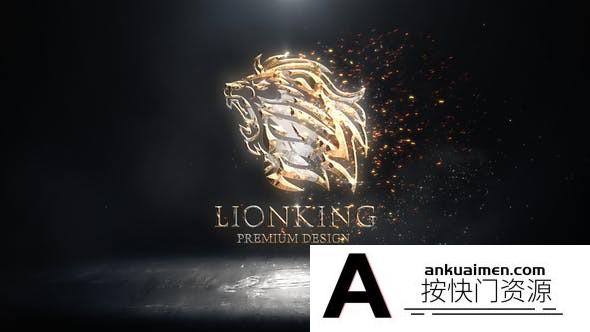[logo模板]金银粒子Logo动画AE模板- Silvergold Logo