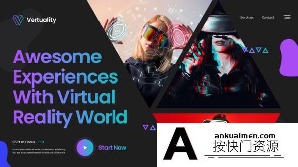 [栏目包装]未来科幻科技感活动项目宣传包装片头AE模板- Innovation Technology Slideshow Promo