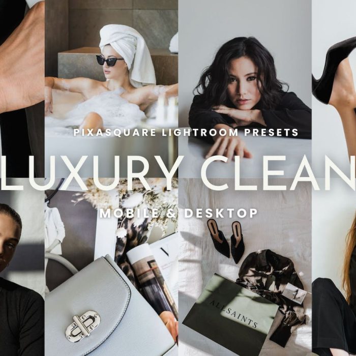 [人像LR预设]奢华简约品牌肖像Lightroom预设 Luxury Clean Lightroom Presets