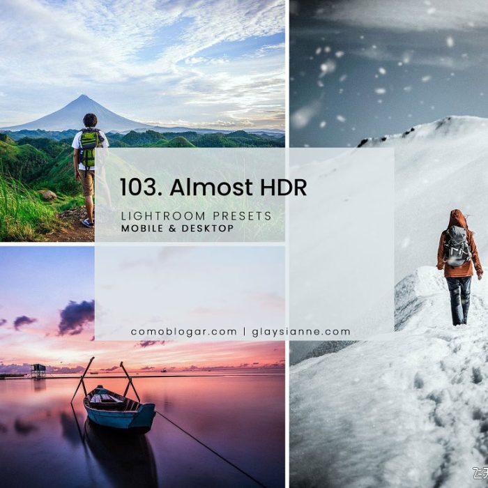 [风光LR预设]旅拍风光人文HDR预设INS照片Lightroom预设|移动APP照片滤镜