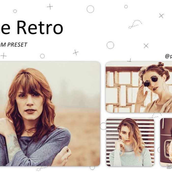 [胶片LR预设]可爱的免费复古胶片Lightroom预设 Cute Retro – Lightroom Presets