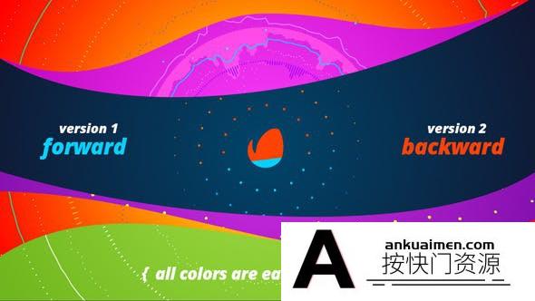 [logo模板]波形图形动画Logo开场AE模板- Video Podcast Intro