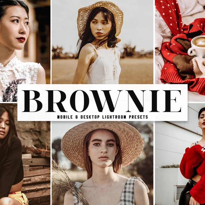 [人像LR预设]巧克力布朗尼人像Lightroom预设/APP预设 Brownie Lightroom Presets