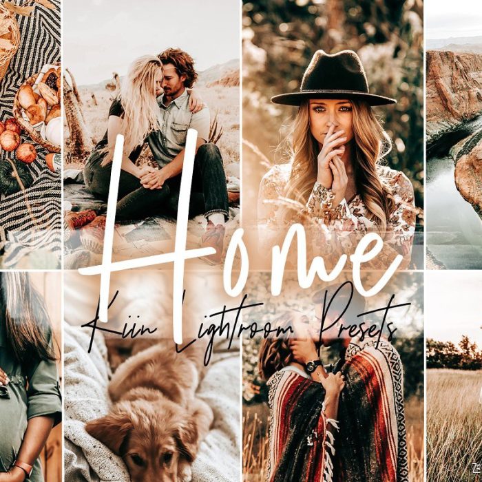 [人像LR预设]家庭人像暖色调胶片LR预设/APP预设FAMILY HOME LIGHTROOM PRESETS