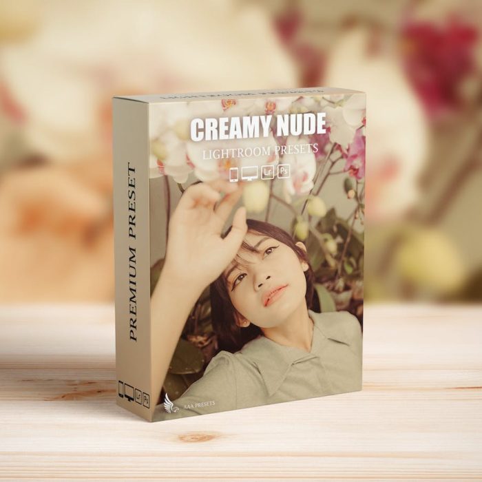 [胶片LR预设]奶油裸色复古胶片Lightroom预设 Creamy Nude Tones Lightroom Presets