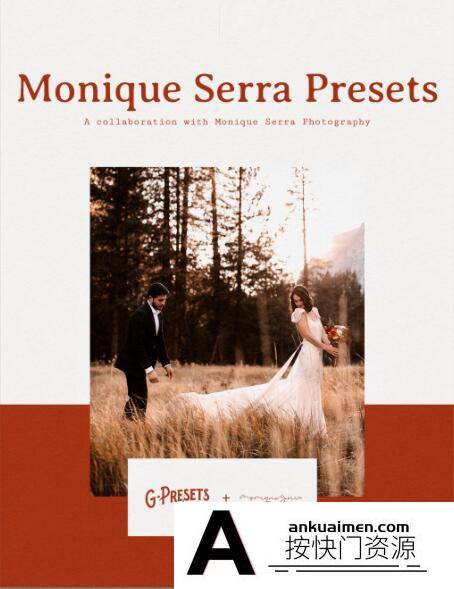 [婚礼LR预设]摄影师 Monique Serra 艺术婚礼LR预设 G-Presets – Monique Serra Presets