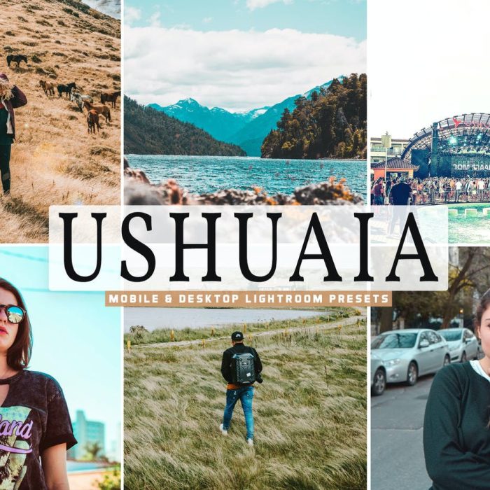 [旅拍LR预设]南美小城乌斯怀亚旅拍人像LR预设与移动LR预设 Ushuaia Lightroom Presets
