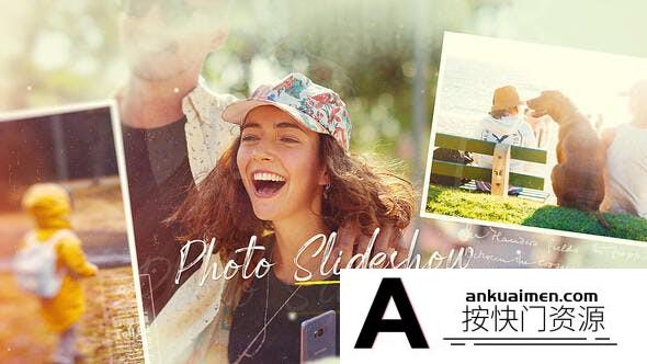 [相册AE模板]AE模板-美好回忆照片相册片头AE模板 Photo Slideshow – Beautiful