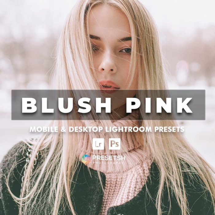 [胶片LR预设]复古电影人像后期调色Lightroom预设 Blush Lightroom Presets