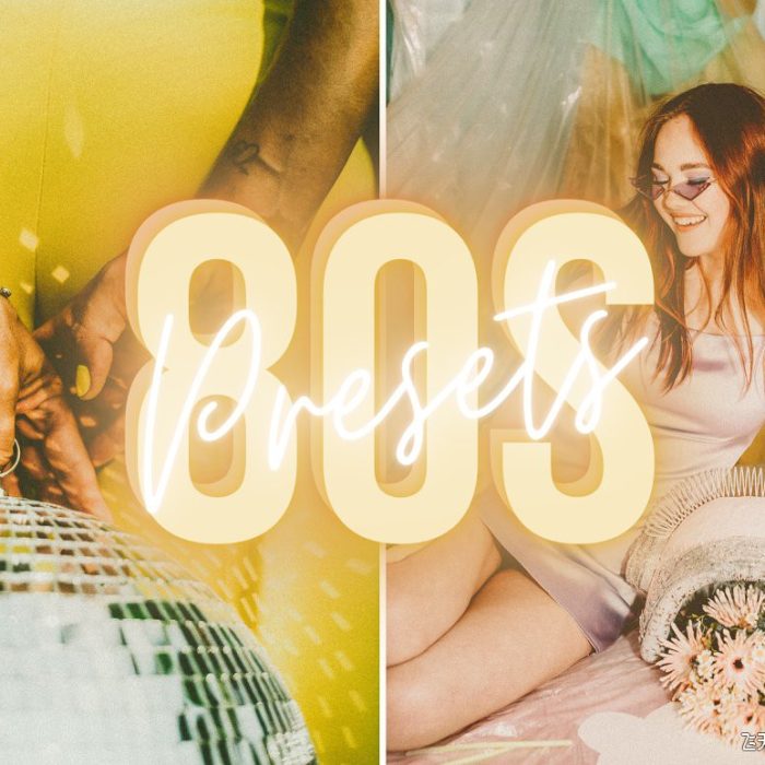 [胶片LR预设]80 年代复古胶片Lightroom预设 80s Retro Lightroom Presets