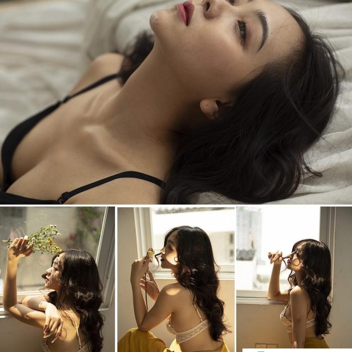 [私房写真RAW原图]酒店内衣情绪私房美女人像RAW原片8P,修图练习RAW素材