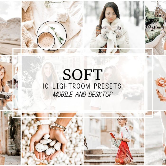 [人像LR预设]柔和亮净INS人像Lightroom预设 Soft Lightroom Presets
