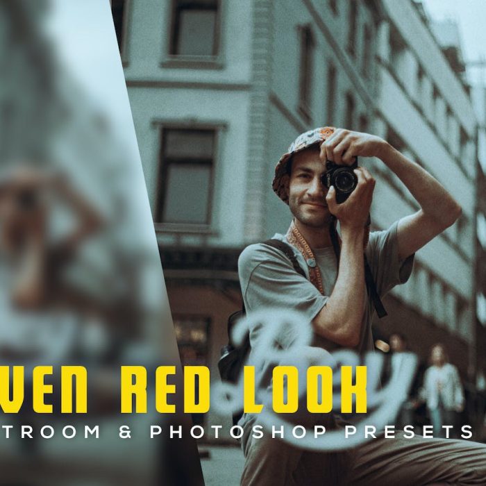 [旅拍LR预设]城市电影效果风光Lightroom预设Raven red look Lightroom Presets