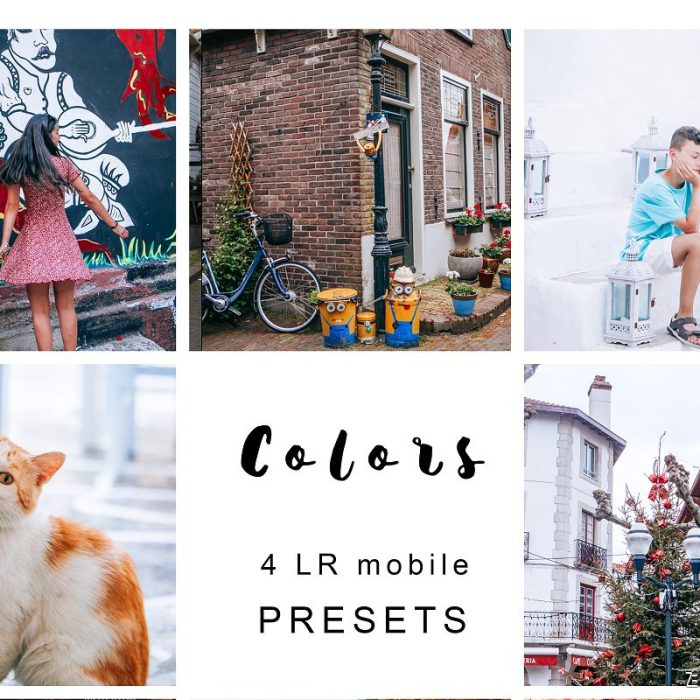 [手机版lr预设]明亮通透INS人像手机版移动APPLightroom预设 COLORS LIGHTROOM PRESET
