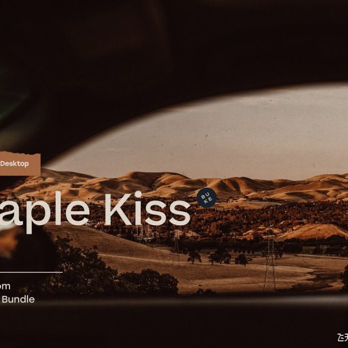 [胶片LR预设]史诗般时尚咖啡电影色调LR预设›/手机APP滤镜 Maple Kiss 5 Lightroom Presets