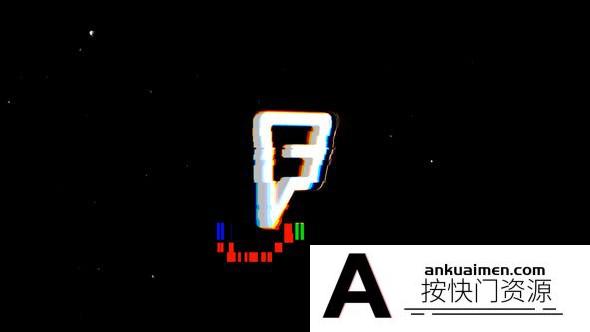 [logo模板]色彩撕裂Logo动画AE模板- Digital Glitch Logo Intro