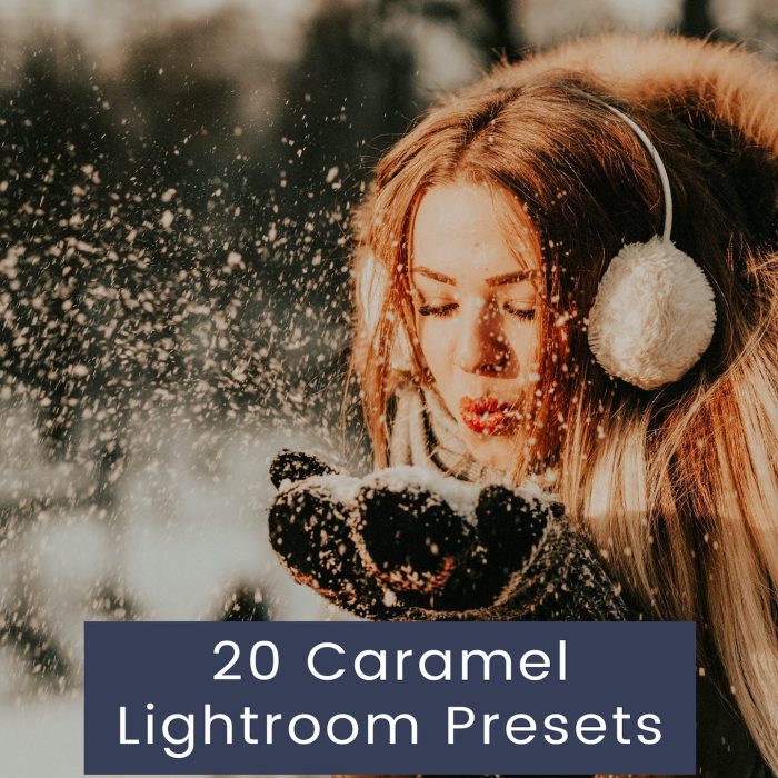 [人像LR预设]20个焦糖人像摄影后期调色Lightroom预设 20 Caramel Lightroom Presets