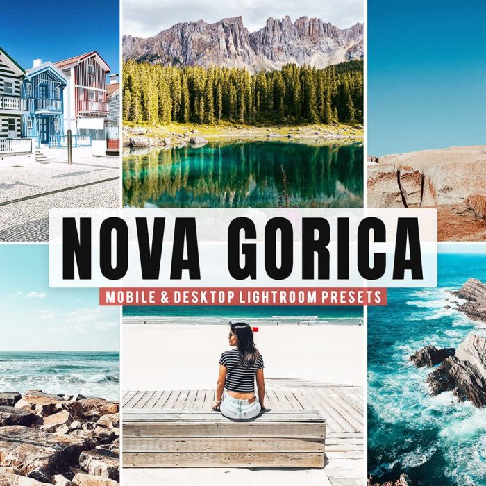 [旅拍LR预设]NOVA GORICA旅拍经典自然色调LR预设/APP滤镜Nova Gorica Lightroom Pr…