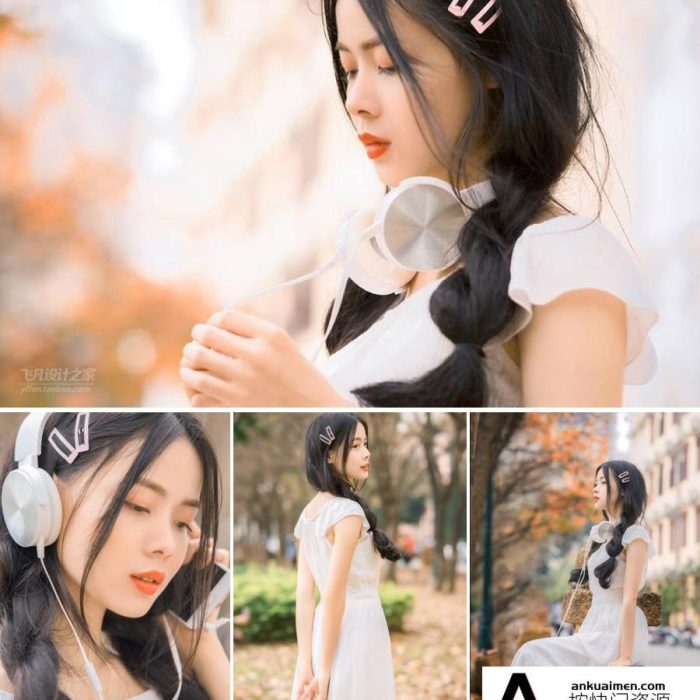 [时尚人像RAW原图]户外少女清新人像RAW原片18P