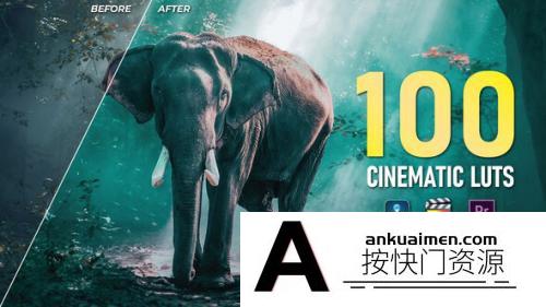 IWLTBAP-100种大气史诗电影调色LUT预设支持/FCPX/PR/达芬奇/PS调色