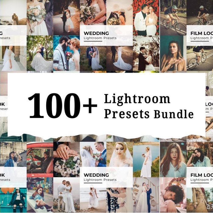 [人像LR预设]100组时尚人像电影婚礼Lightroom预设合集 100+ Lightroom Presets Bundle