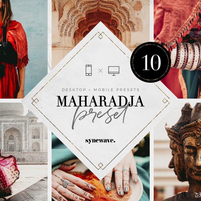 [旅拍LR预设]印度马哈拉贾人文摄影LR预设 Maharadja Lightroom Presets