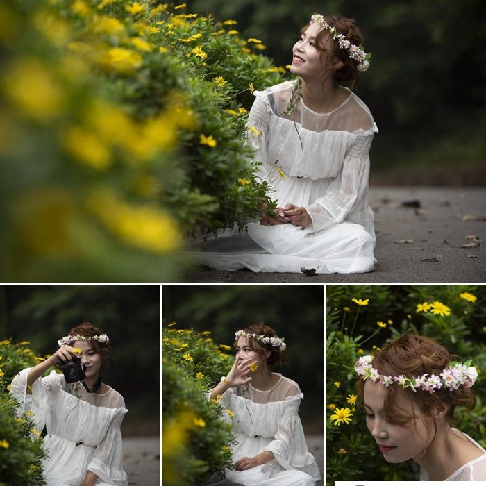 [时尚人像RAW原图]10张花季美少女写真人像摄影RAW原图,人像练习修图RAW素材