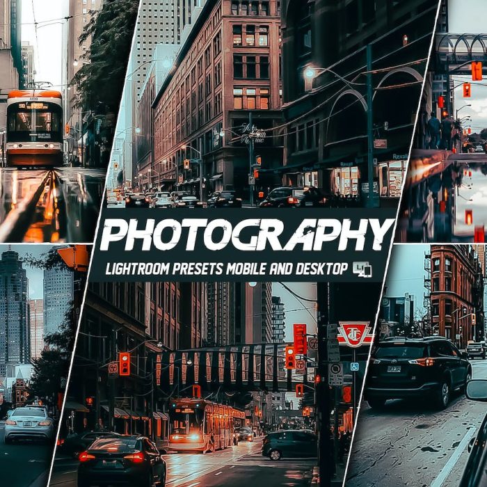 [风光LR预设]INS蓝绿调城市街拍电影风光Lightroom预设Photography Lightroom Presets